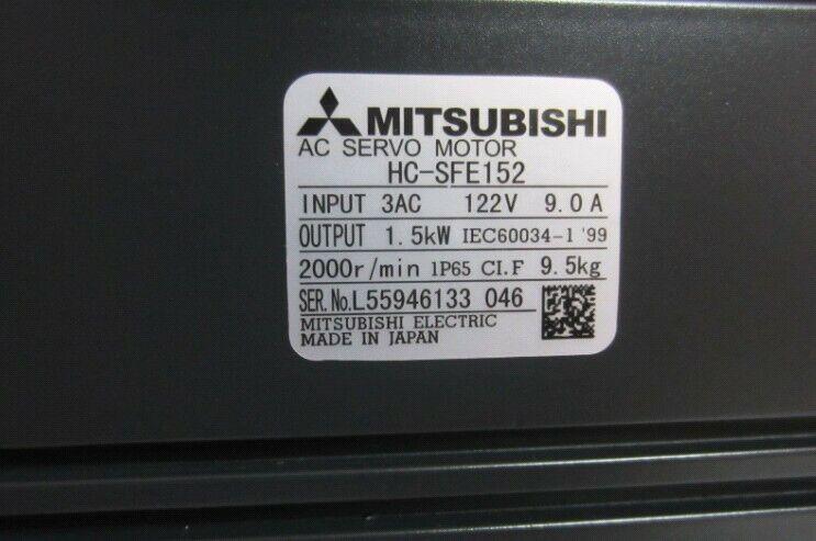 1PCS NEW ORIGINAL MITSUBISHI AC SERVO MOTOR HC-SFE152  FREE EXPEDITED SHIPPING