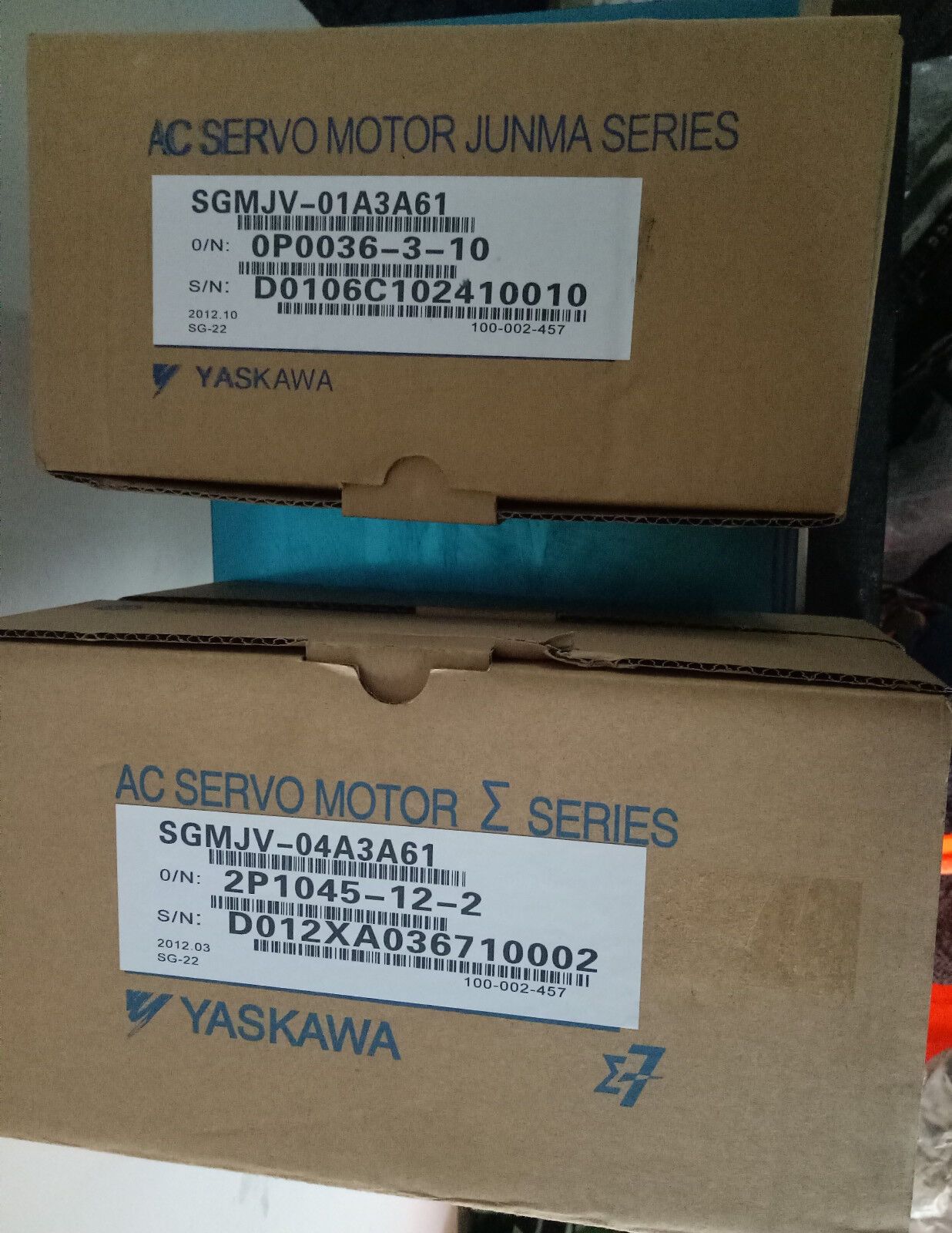 YASKAWA AC SERVO MOTOR SGMJV-01A3A61 SGMJV01A3A61 NEW FREE EXPEDITED SHIPPING