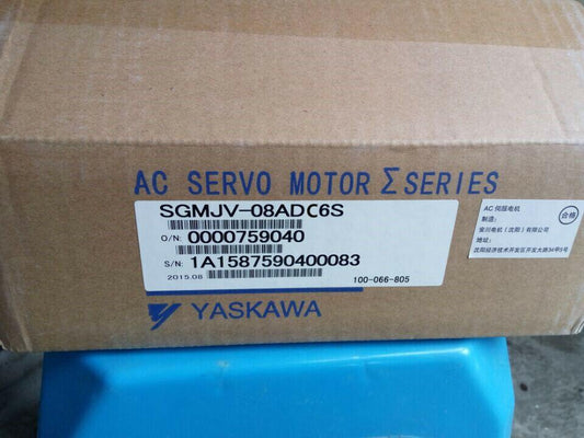 1PC YASKAWA AC SERVO MOTOR SGMJV-08ADC6S NEW ORIGINAL FREE EXPEDITED SHIPPING