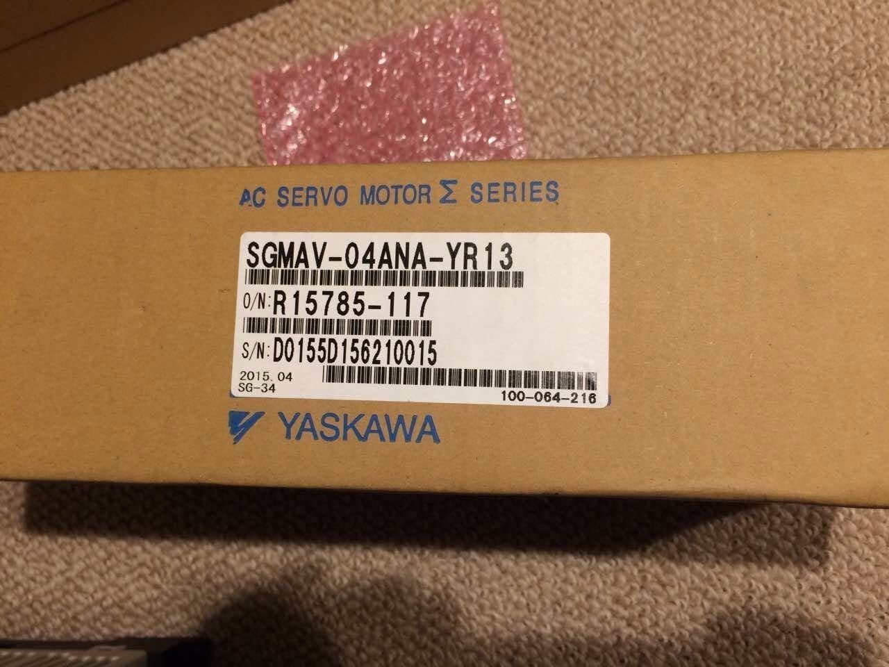 1PC YASKAWA AC SERVO MOTOR SGMAV-04ANA-YR13 NEW ORIGINAL FREE EXPEDITED SHIPPING