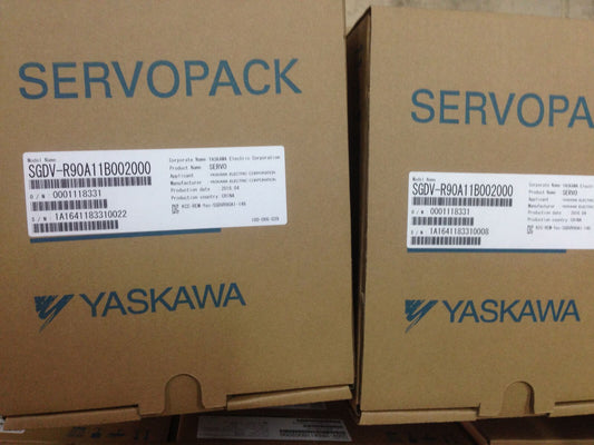 NEW ORIGINAL YASKAWA AC SERVO DRIVER SGDV-R90A11B002000 FREE EXPEDITED SHIPPING