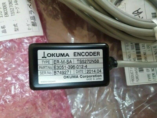 OKUMA ENCODER ER-M-SA TS5270N58 E3051-396-012-4 NEW ORIGINAL FREE EXPEDITED SHIP