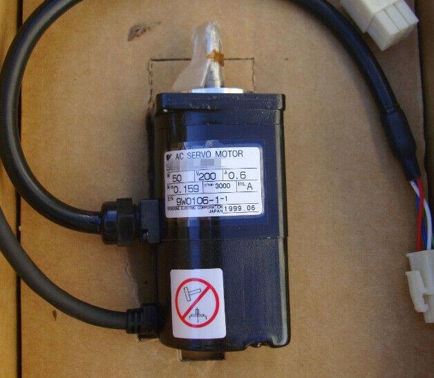 1PC YASKAWA AC SERVO MOTOR SGMAH-01A1A41  NEW ORIGINAL FREE EXPEDITED SHIPPING