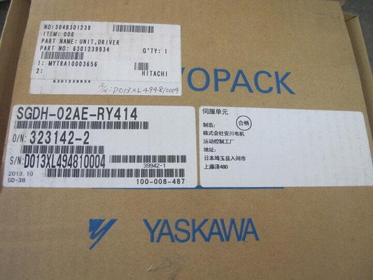 1PC YASKAWA AC SERVO DRIVER SGDH-02AE-RY414 NEW ORIGINAL FREE EXPEDITED SHIP