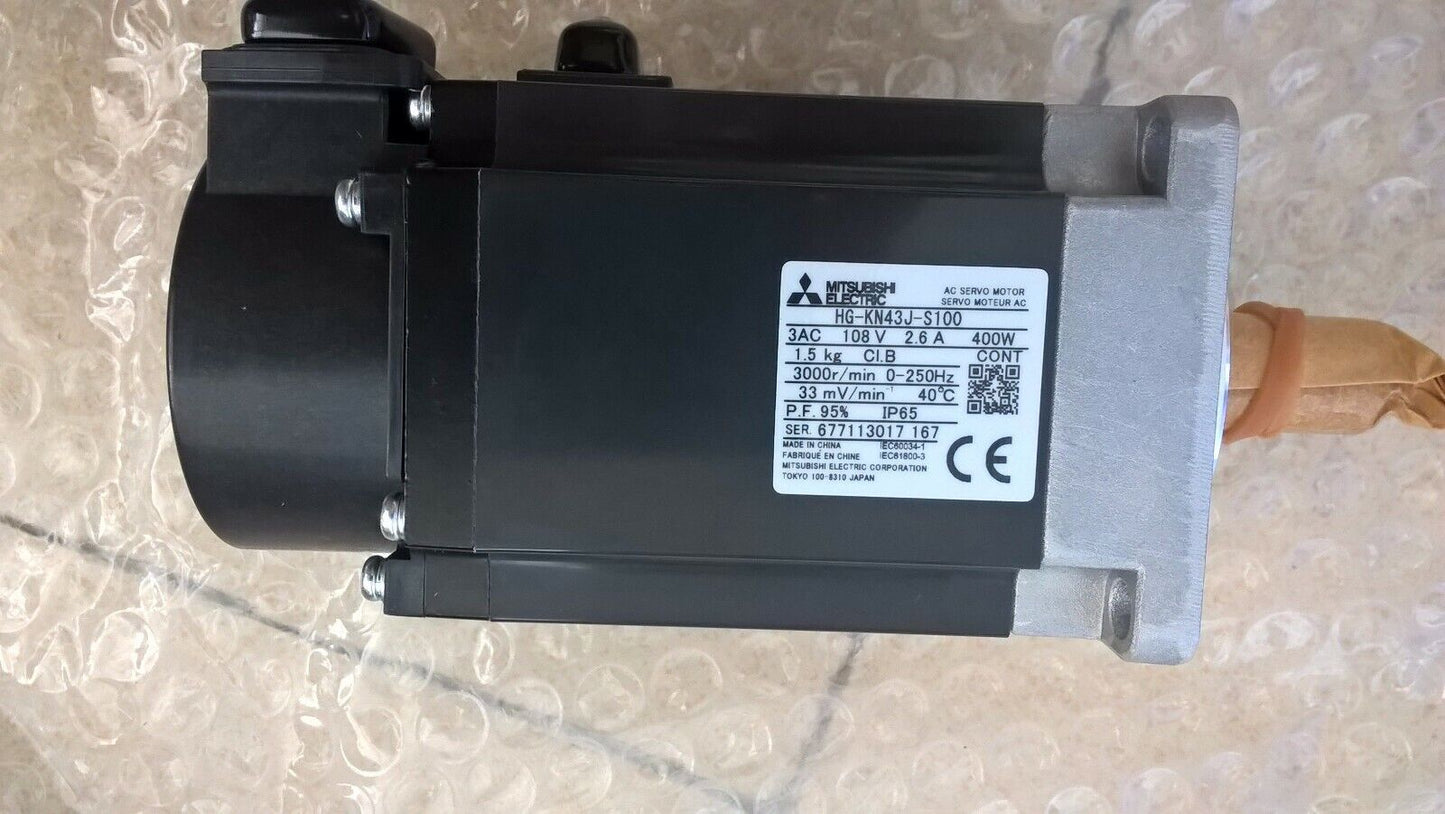 NEW MITSUBISHI AC SERVO MOTOR HG-KN43J-S100 HGKN43JS100 EXPEDITED SHIPPING