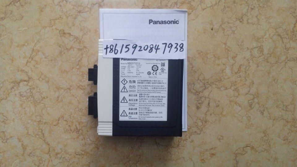 NEW ORIGINAL 1PC PANASONIC AC SERVO DRIVER MBDDT2210 FREE EXPEDITED SHIPPING