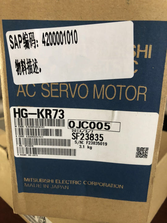 1PC NEW MITSUBISHI AC SERVO MOTOR HG-KR73 HGKR73 FREE EXPEDITED SHIPPING