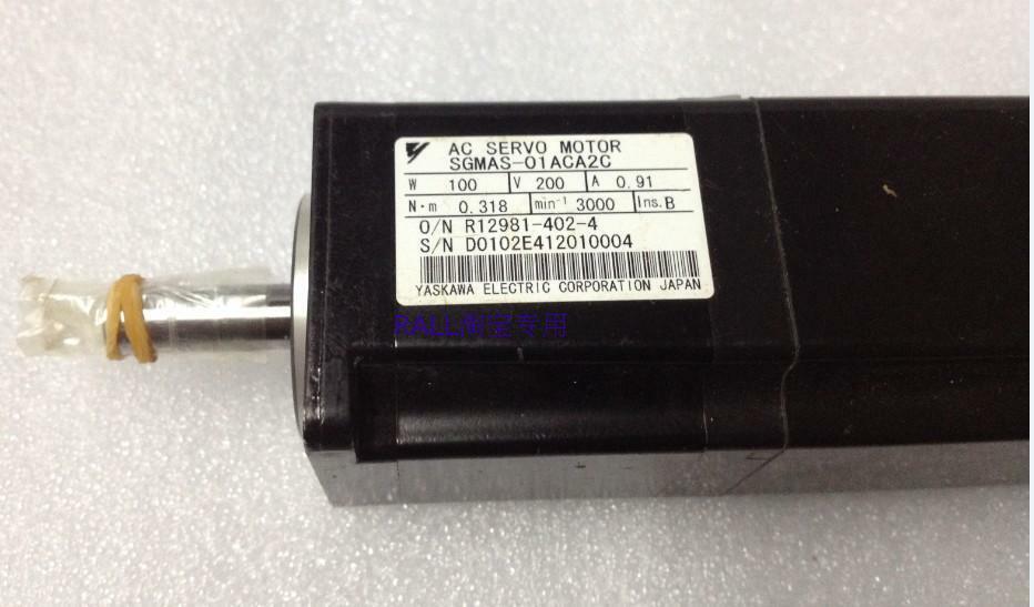 NEW YASKAWA AC SERVO MOTOR SGMAS-01ACA2C SGMAS01ACA2C FREE EXPEDITED SHIPPING