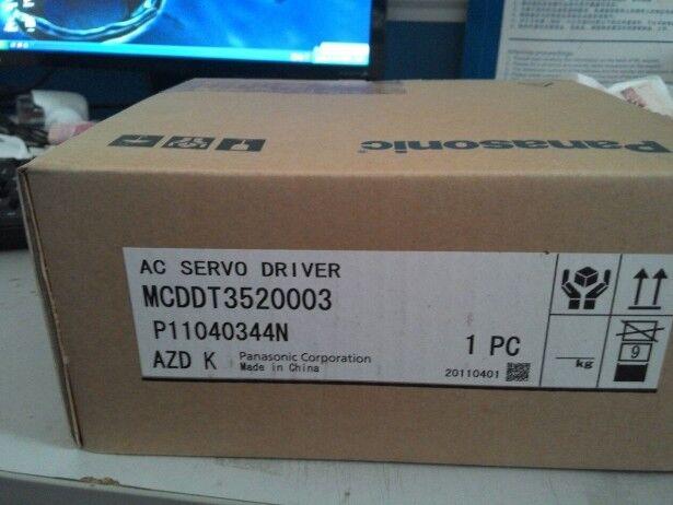 NEW ORIGINAL 1PC PANASONIC AC SERVO DRIVER MCDDT3520003 FREE EXPEDITED SHIPPING