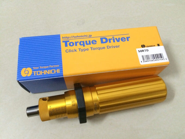 TOHNICHI Adjustable Torque Screwdriver 50RTD 10-50kgf.cm FREE EXPEDITED SHIPPING