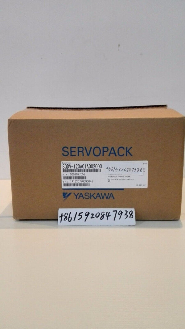 NEW YASKAWA SERVO DRIVER SGDV-120A01A002000 SGDV-120A01A FREE EXPEDITED SHIPPING