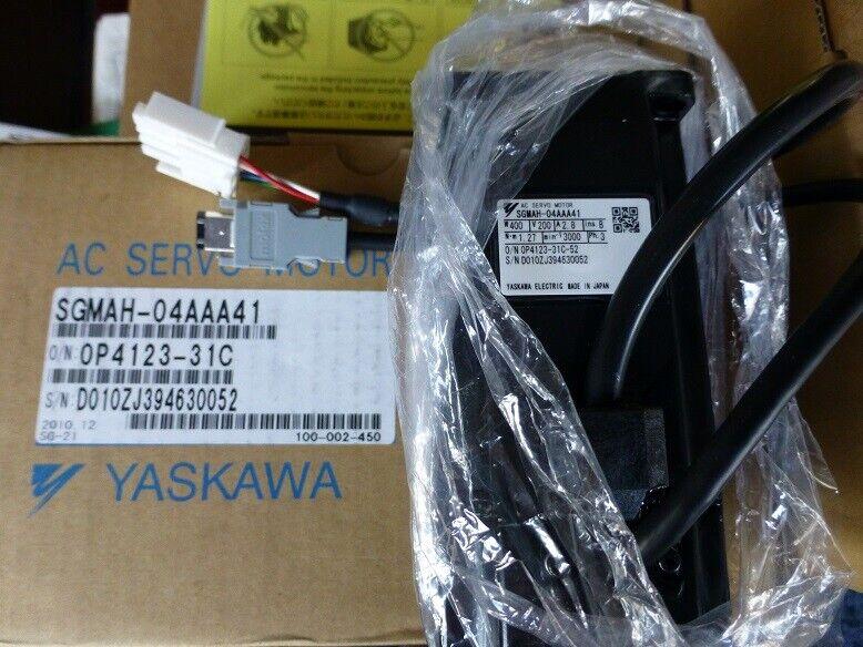 YASKAWA AC SERVO MOTOR SGMAH-04AAA41 SGMAH04AAA41 NEW FREE EXPEDITED SHIPPING