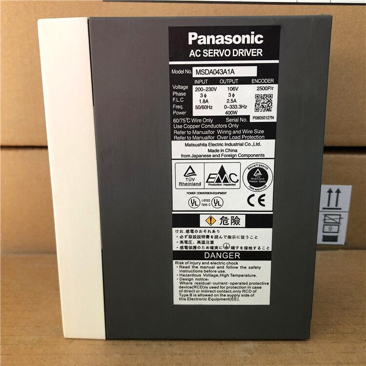 NEW 1PC PANASONIC MSDA043A1A AC SERVO DRIVER MSDA043A1A FREE EXPEDITED SHIPPING