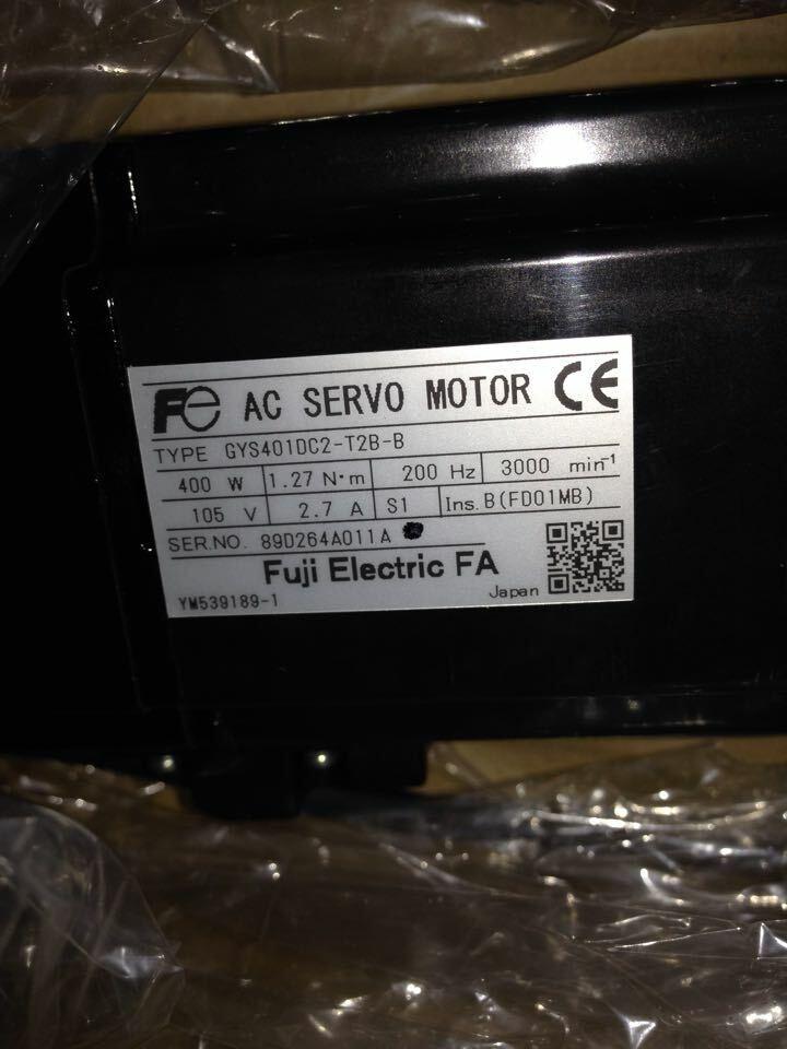 FUJI AC SERVO MOTOR GYS401DC2-T2B-B GYS401DC2T2BB NEW FREE EXPEDITED SHIPPING