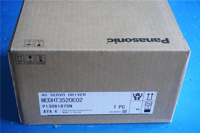 NEW ORIGINAL 1PC PANASONIC AC SERVO DRIVER MCDHT3520E02 FREE EXPEDITED SHIPPING