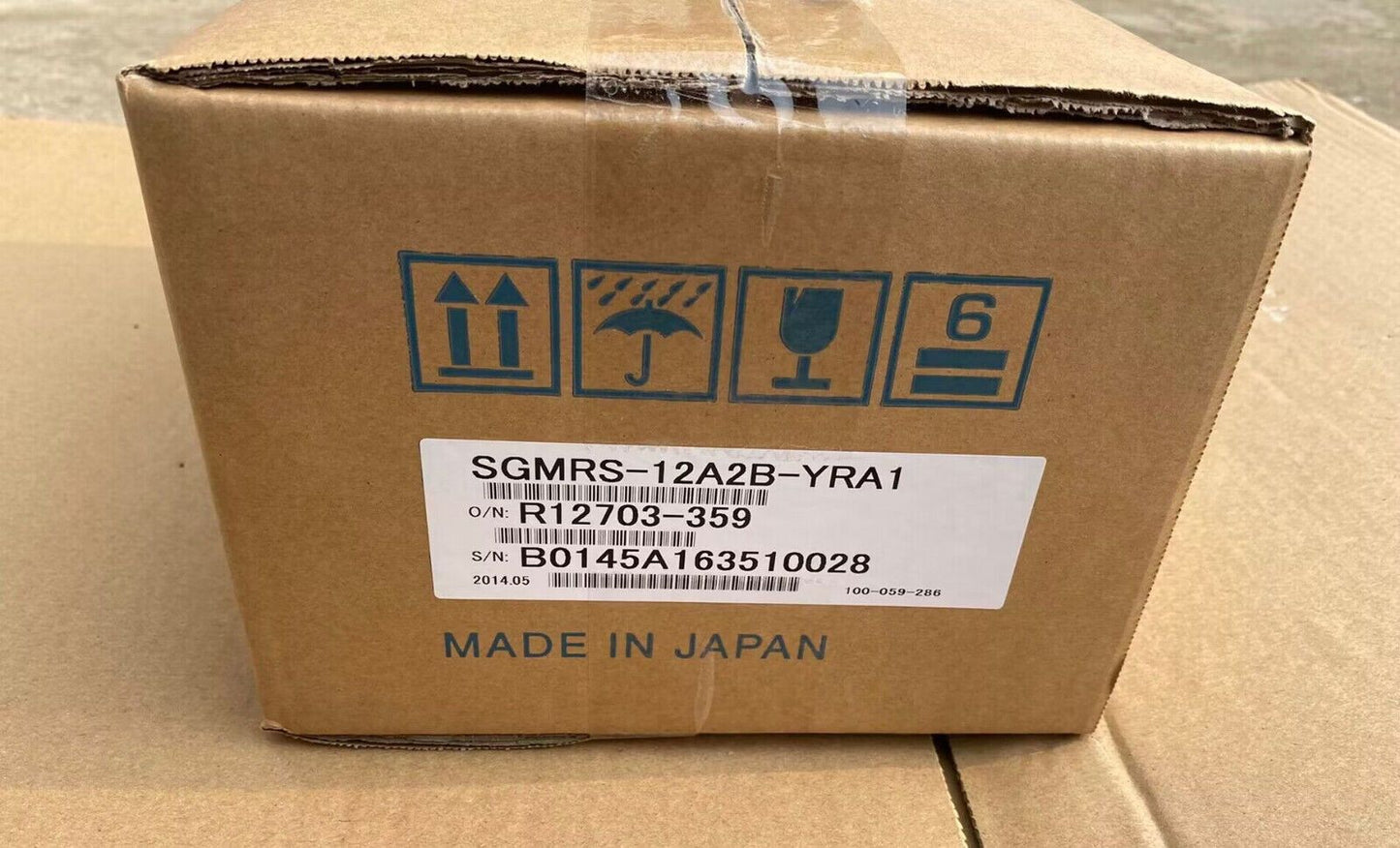 1PC NEW YASKAWA SGMRS-12A2B-YRA1 SERVO MOTOR SGMRS12A2BYRA1 EXPEDITED SHIPPING