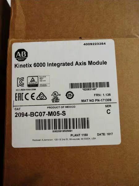 1PC Kinetix 6000 Integrated Axis Module 2094-BC07-M05-S FREE EXPEDITED SHIPPING