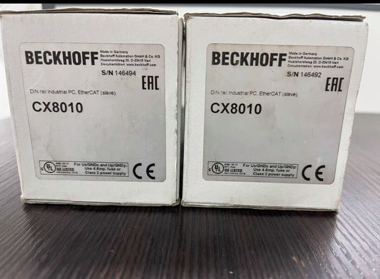 NEW BECKHOFF CX8010 ETHERCAT MODULE CX8010 EXPEDITED SHIPPING