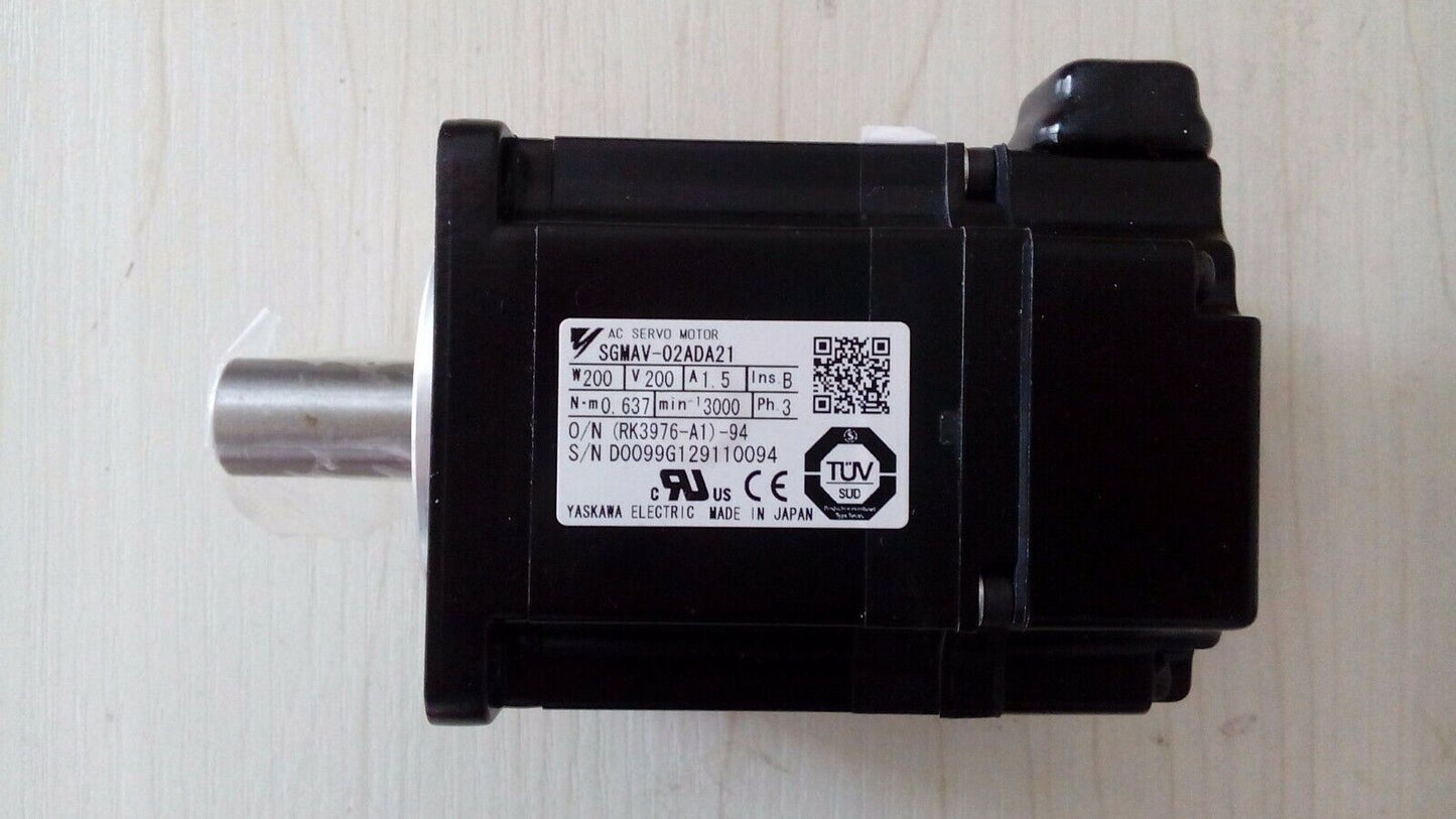 YASKAWA AC SERVO MOTOR SGMAV-02ADA21 SGMAV02ADA21 NEW FREE EXPEDITED SHIPPING