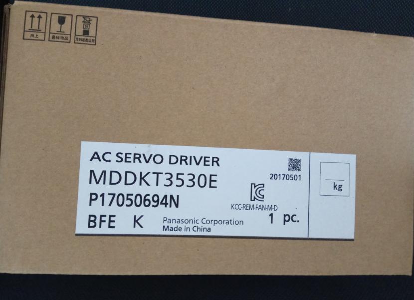 NEW ORIGINAL 1PC PANASONIC AC SERVO DRIVER MDDKT3530E FREE EXPEDITED SHIPPING