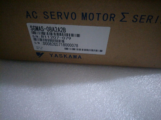 NEW YASKAWA AC SERVO MOTOR SGMAS-08A2A2B SGMAS08A2A2B FREE EXPEDITED SHIPPING