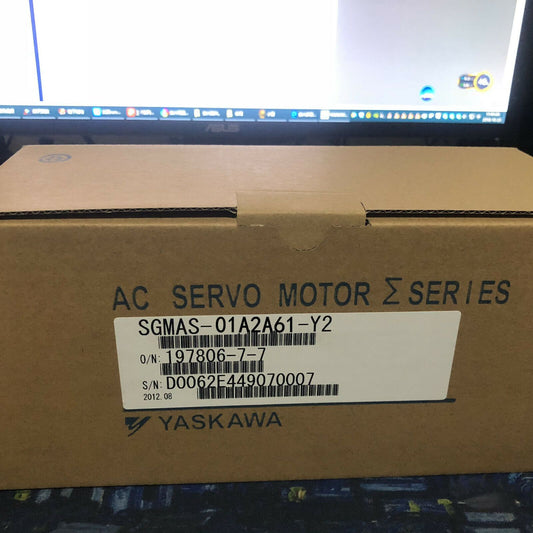 YASKAWA AC SERVO MOTOR SGMAS-01A2A61-Y2 NEW ORIGINAL FREE EXPEDITED SHIPPING