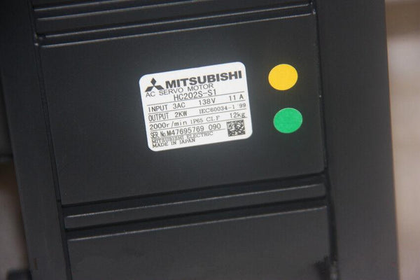 MITSUBISHI AC SERVO MOTOR HC202S-S1 HC202SS1 NEW ORIGINAL FREE EXPEDITE SHIPPING