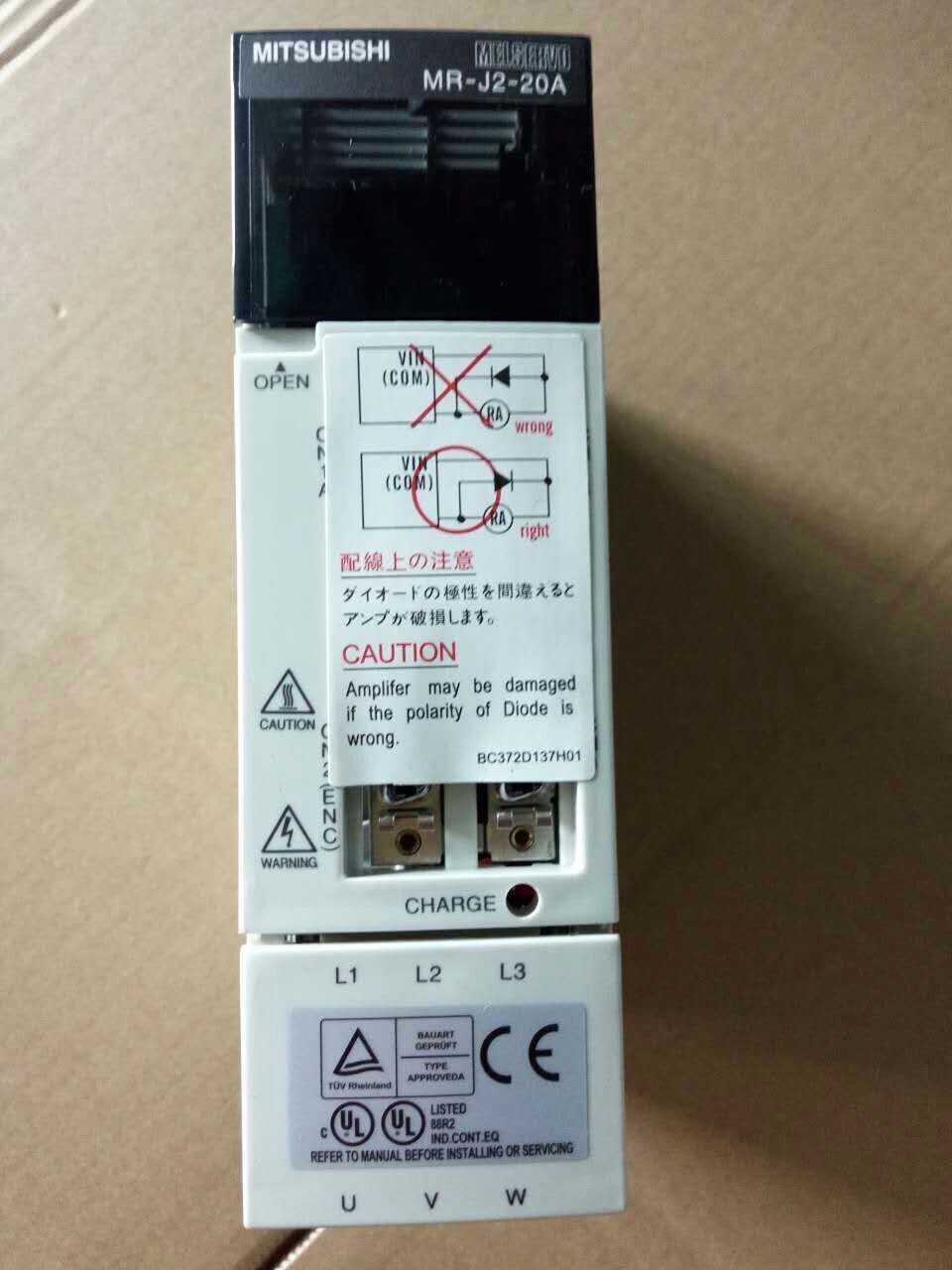 NEW ORIGINAL MITSUBISHI AC SERVO DRIVER MR-J2-20A MRJ220A FREE SHIPPING