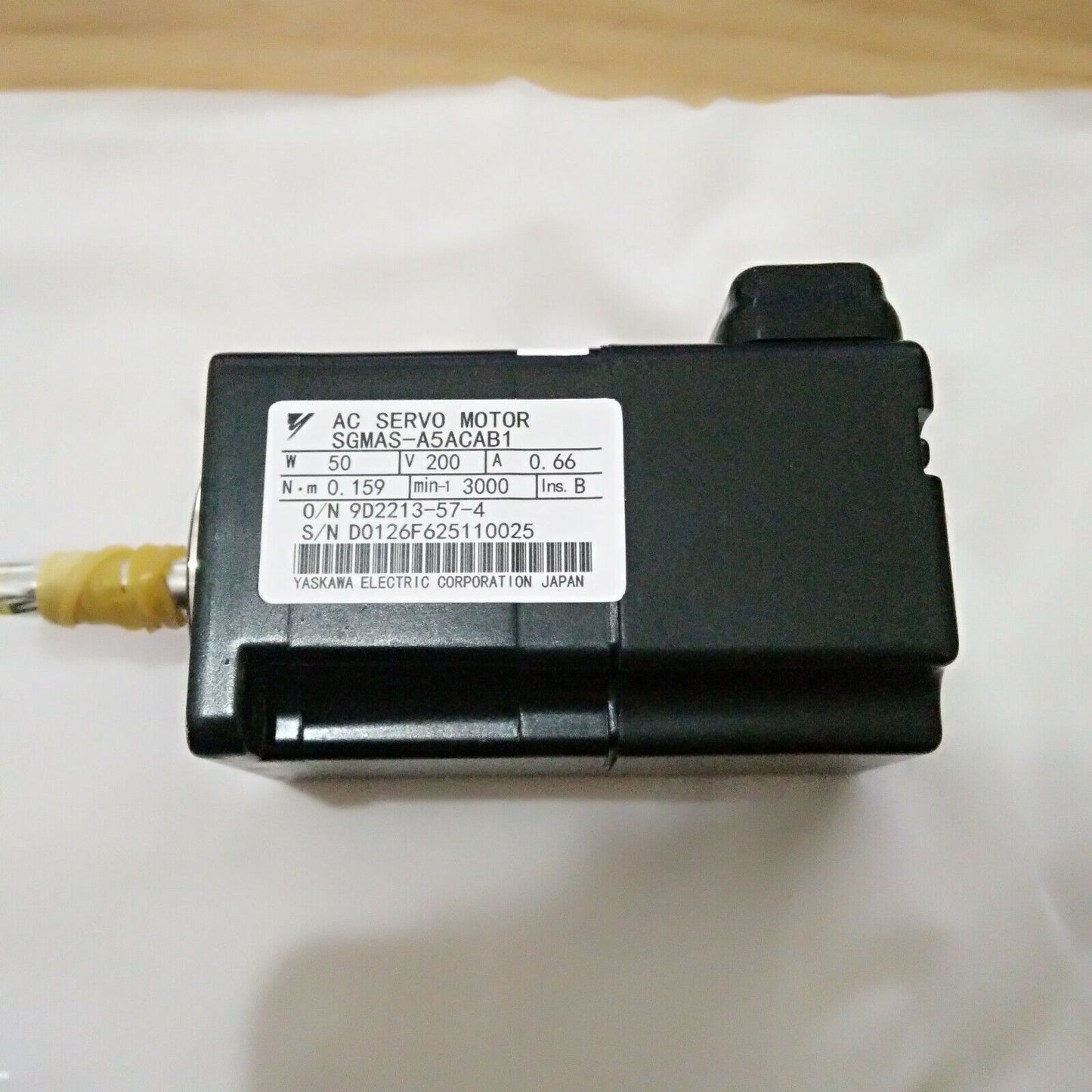 1PC YASKAWA AC SERVO MOTOR SGMAS-A5ACAB1 NEW ORIGINAL FREE EXPEDITED SHIPPING