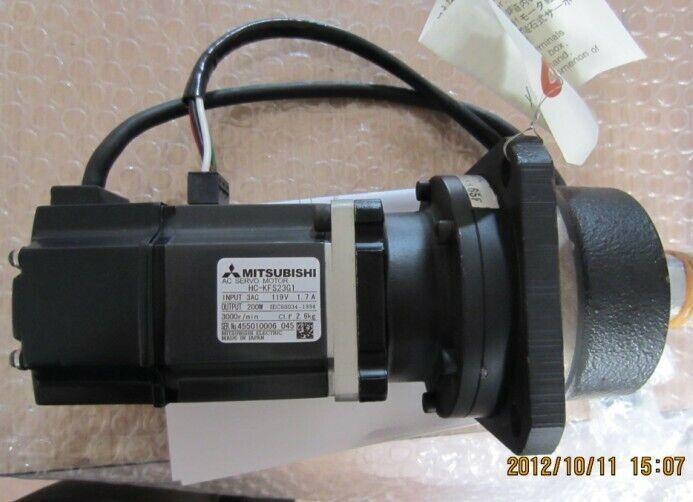 1PC NEW ORIGINAL MITSUBISHI AC SERVO MOTOR HC-KFS23G1 + K9005 1/5 FREE SHIPPING