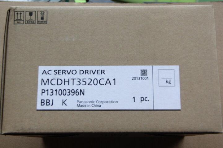 NEW ORIGINAL 1PC PANASONIC AC SERVO DRIVER MCDHT3520CA1 FREE EXPEDITED SHIPPING