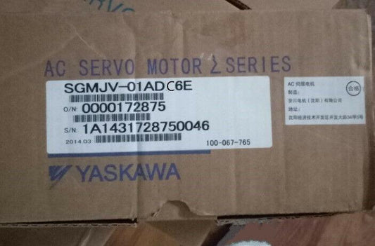 1PC YASKAWA AC SERVO MOTOR SGMJV-01ADC6E NEW ORIGINAL FREE EXPEDITED SHIPPING