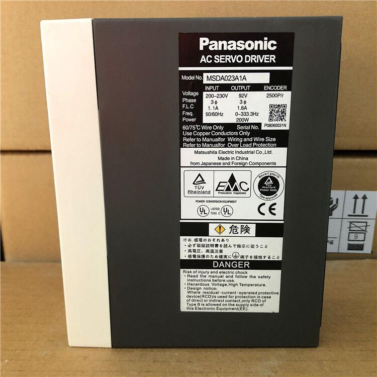 NEW 1PC PANASONIC MSDA023A1A AC SERVO DRIVER MSDA023A1A FREE EXPEDITED SHIPPING