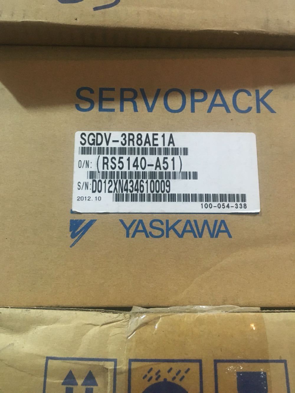 1PC YASKAWA AC SERVO DRIVER SGDV-3R8AE1A NEW ORIGINAL FREE EXPEDITED SHIPPING