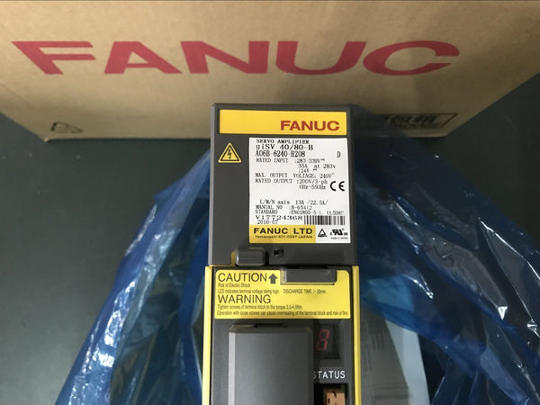 NEW ORIGINAL FANUC SERVO AMPLIFIER MODULE A06B-6240-H208 FREE EXPEDITED SHIPPING