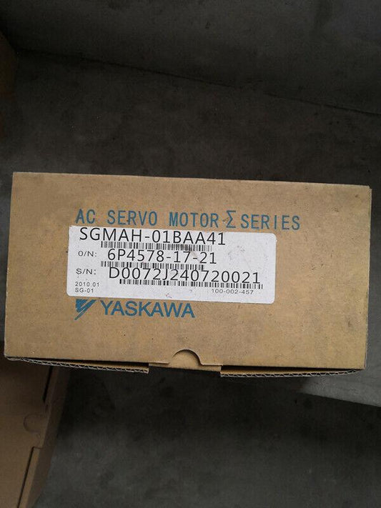 1PC YASKAWA AC SERVO MOTOR SGMAH-01BAA41 NEW ORIGINAL FREE EXPEDITED SHIPPING