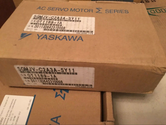 1PC  YASKAWA AC SERVO MOTOR  SGMJV-C2A3A-SY11  NEW FREE EXPEDITED SHIPPING