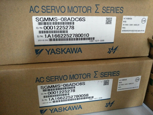 NEW YASKAWA AC SERVO MOTOR SGMMS-08ADC6S SGMMS08ADC6S FREE EXPEDITED SHIPPING