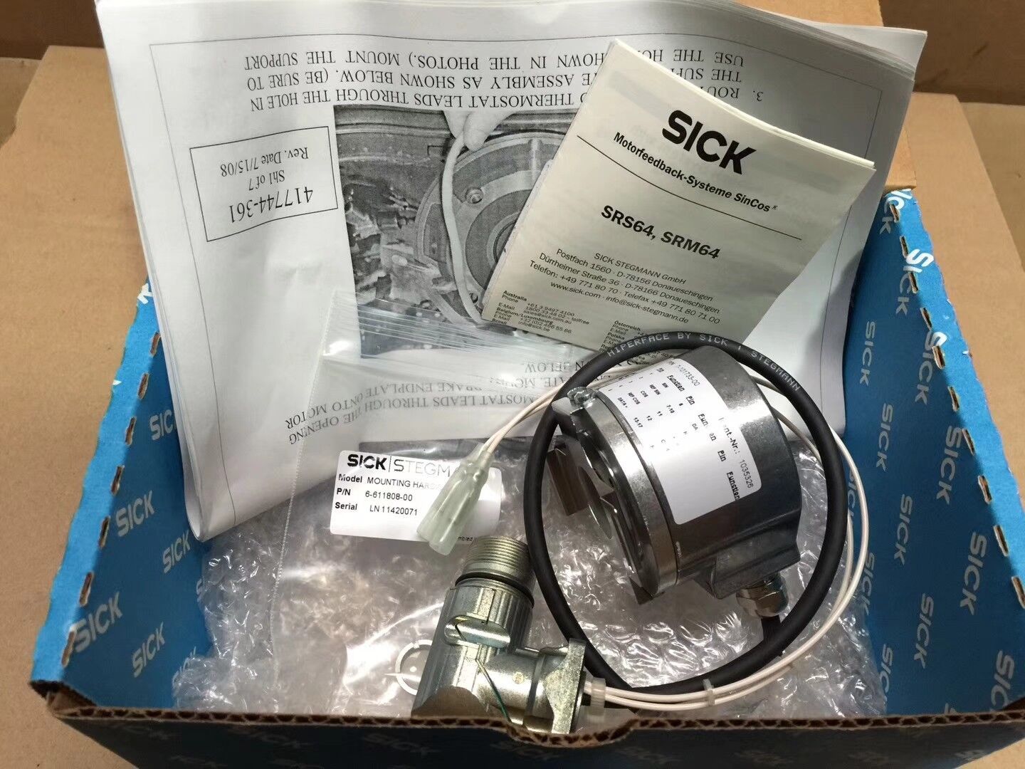 NEW ORIGINAL 1PC SICK ENCODER SFM60-HPZT4S01 1055390 FREE EXPEDITED SHIPPING