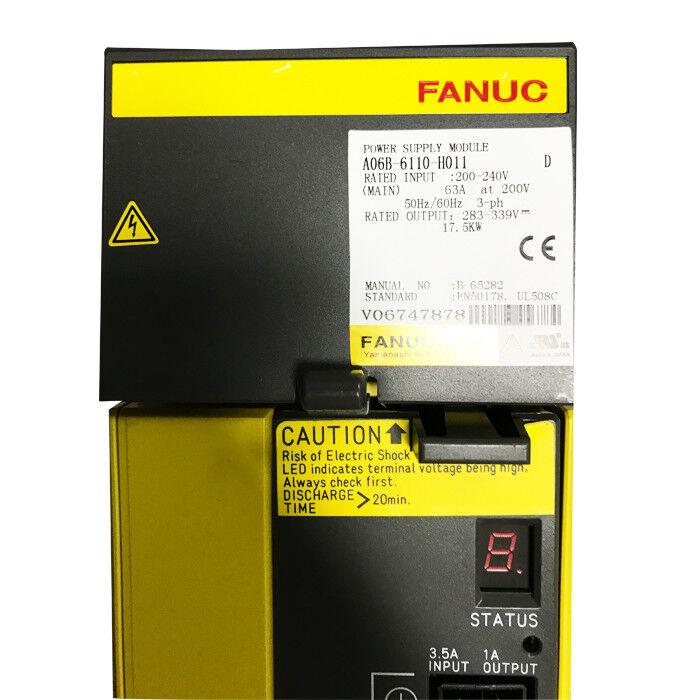 NEW ORIGINAL FANUC POWER SUPPLY MODULE A06B-6110-H011 FREE EXPEDITED SHIPPING