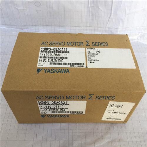 1PC YASKAWA AC SERVO MOTOR  SGMPS-08ACA21 NEW FREE EXPEDITED SHIPPING