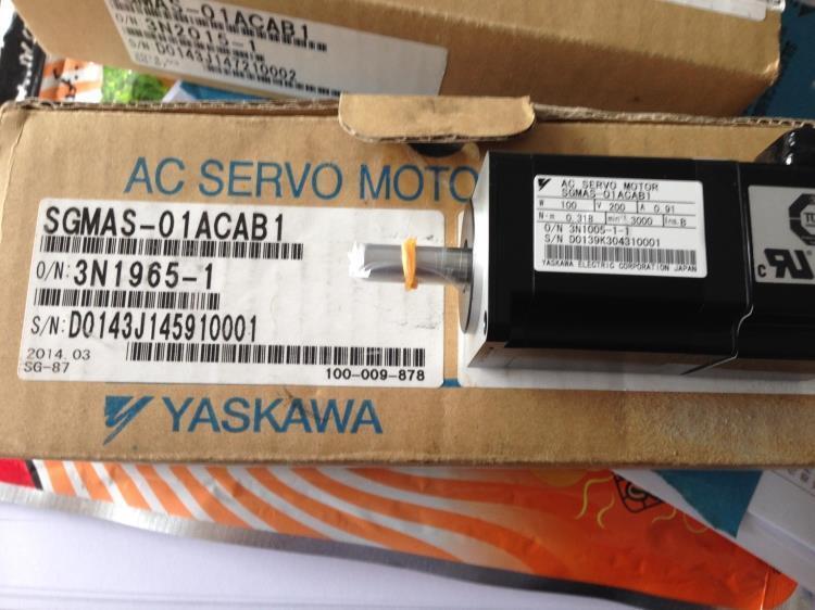 NEW YASKAWA AC SERVO MOTOR SGMAS-01ACAB1 SGMAS01ACAB1 FREE EXPEDITED SHIPPING