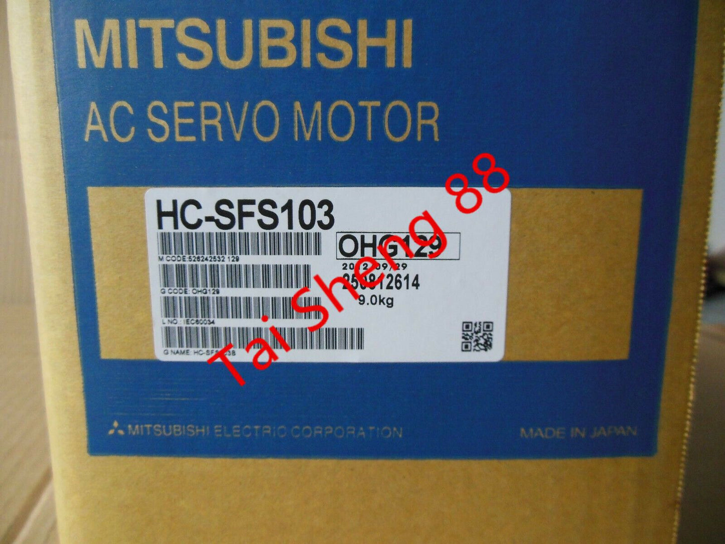 MITSUBISHI AC SERVO MOTOR HC-SFS103  HCSFS103 NEW ORIGINAL FREE SHIPPING