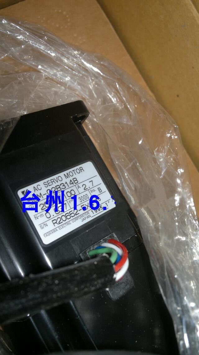 1PC YASKAWA AC SERVO MOTOR SGM-02B314B NEW ORIGINAL FREE EXPEDITED SHIPPING