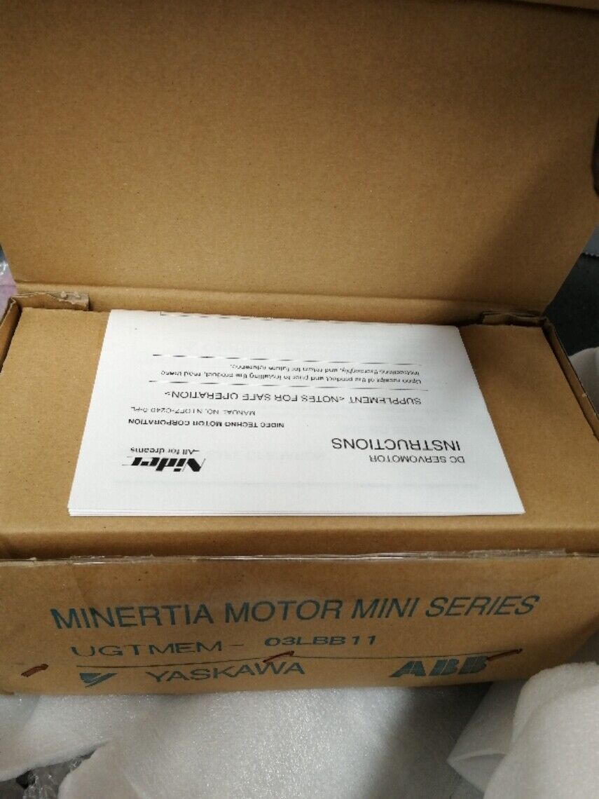 ABB UGTMEM-03LBB11 Servo Motor Fast Expedited Shipping UGTMEM03LBB11 New In Box