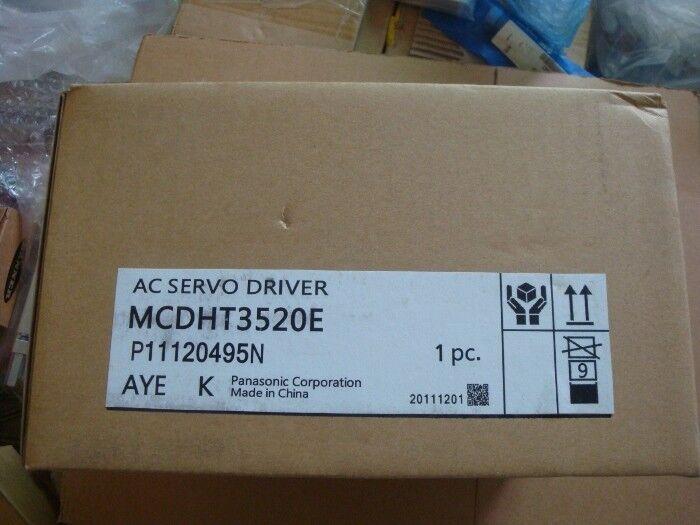 NEW ORIGINAL 1PC PANASONIC AC SERVO DRIVER MCDHT3520E FREE EXPEDITED SHIPPING