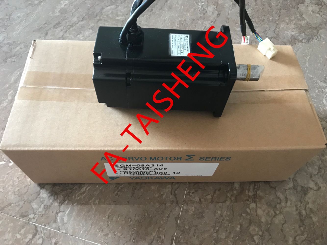 YASKAWA AC SERVO MOTOR SGM-08A314 NEW ORIGINAL FREE EXPEDITED SHIPPING