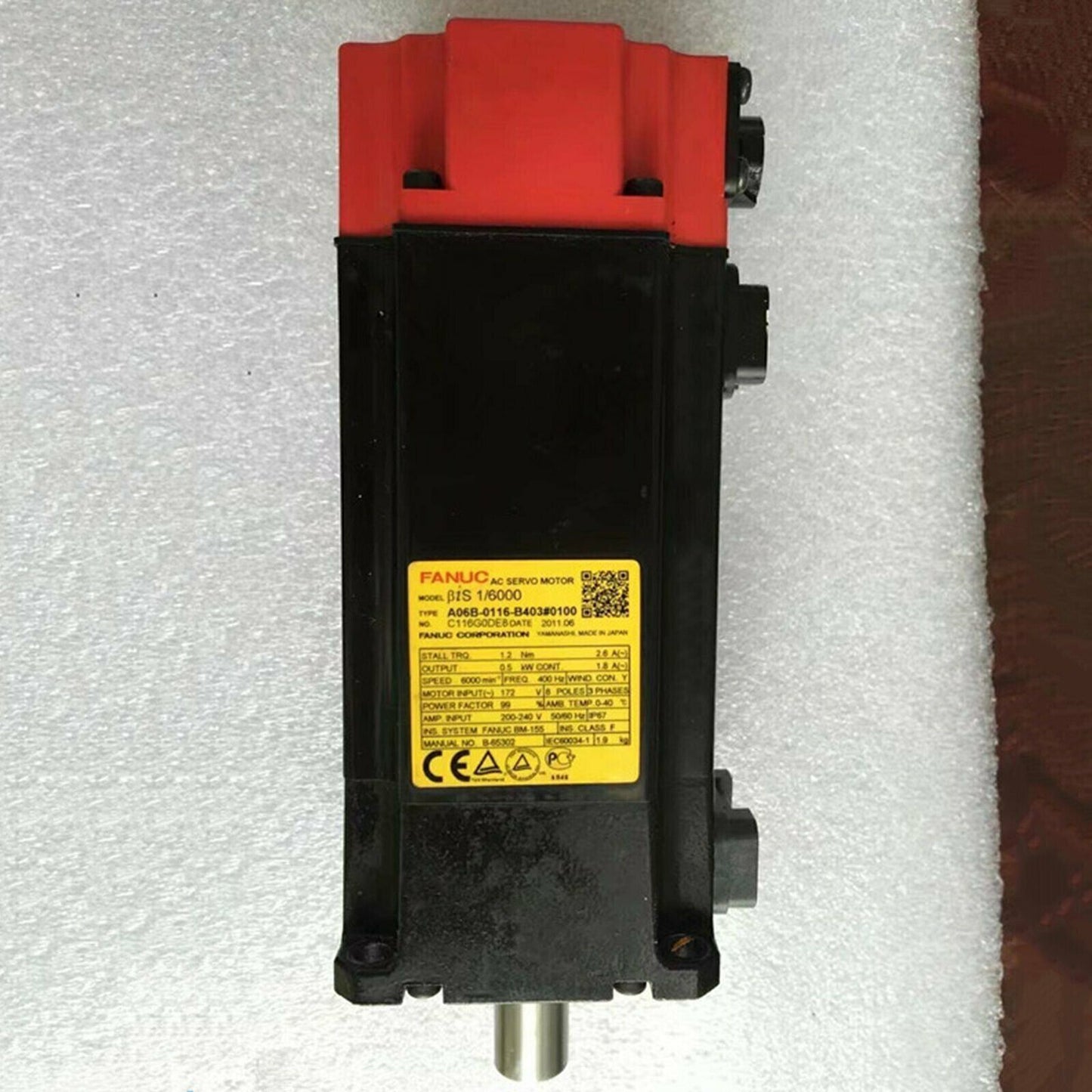 1PC NEW FANUC A06B-0116-B403#0100 SERVO MOTOR A06B0116B403#0100 EXPEDITED SHIP