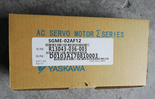 1PC YASKAWA AC SERVO MOTOR  SGME-02AF12  SGME02AF12 NEW FREE EXPEDITED SHIPPING