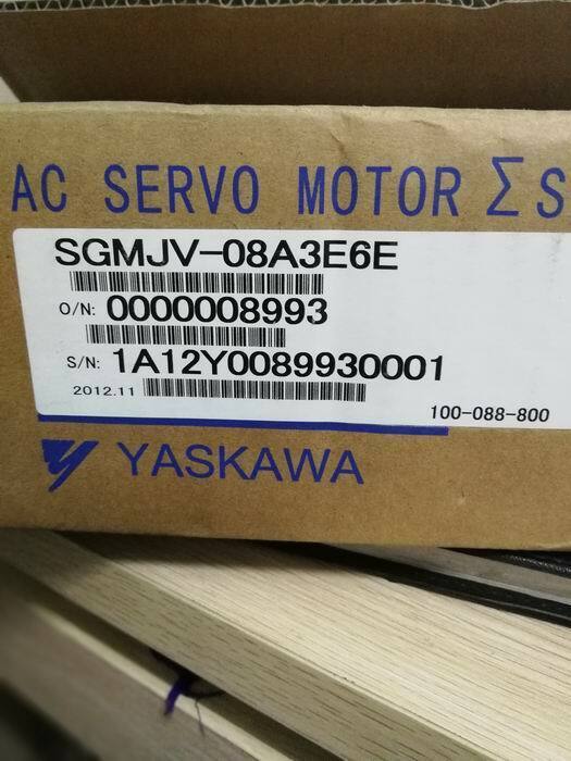 NEW YASKAWA SERVO MOTOR SGMJV-08A3E6E SGMJV08A3E6E FREE EXPEDITED SHIPPING